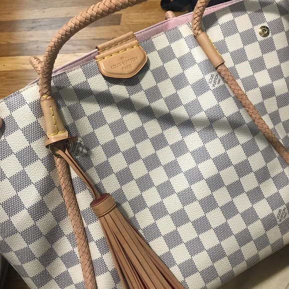 Louis Vuitton Handbags - Louis Vuitton Propriano Damier Azur Canvas (Beige)